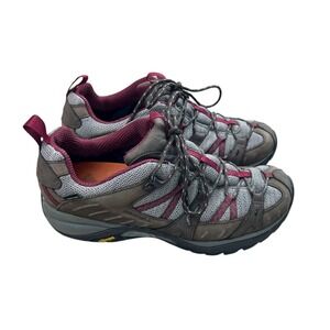 Merrell Goretex Vibram Siren Sport 3 Hiking Womens 11 Brown/Pink/Burgundy